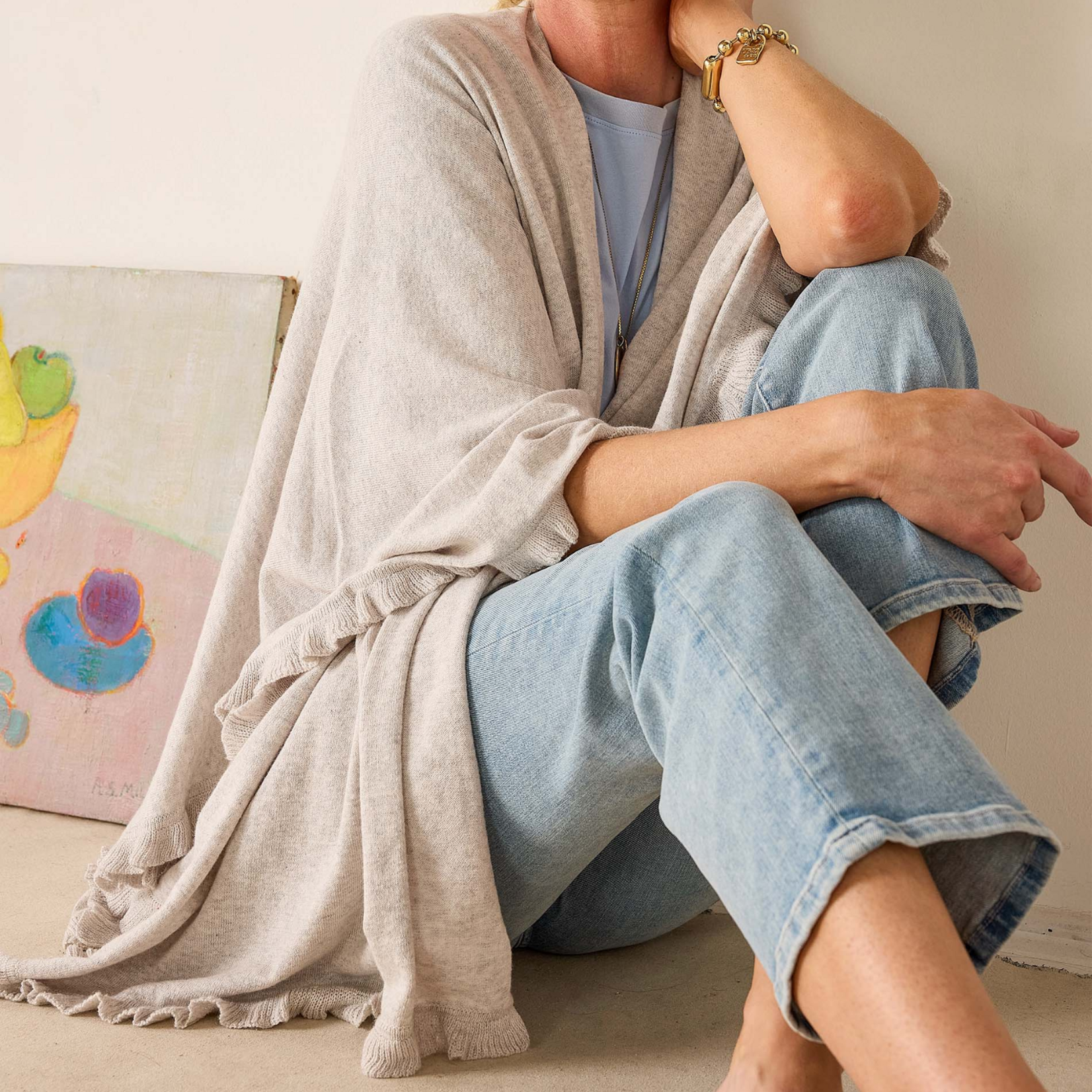 Charleston Ruffle Wrap Cloud OS