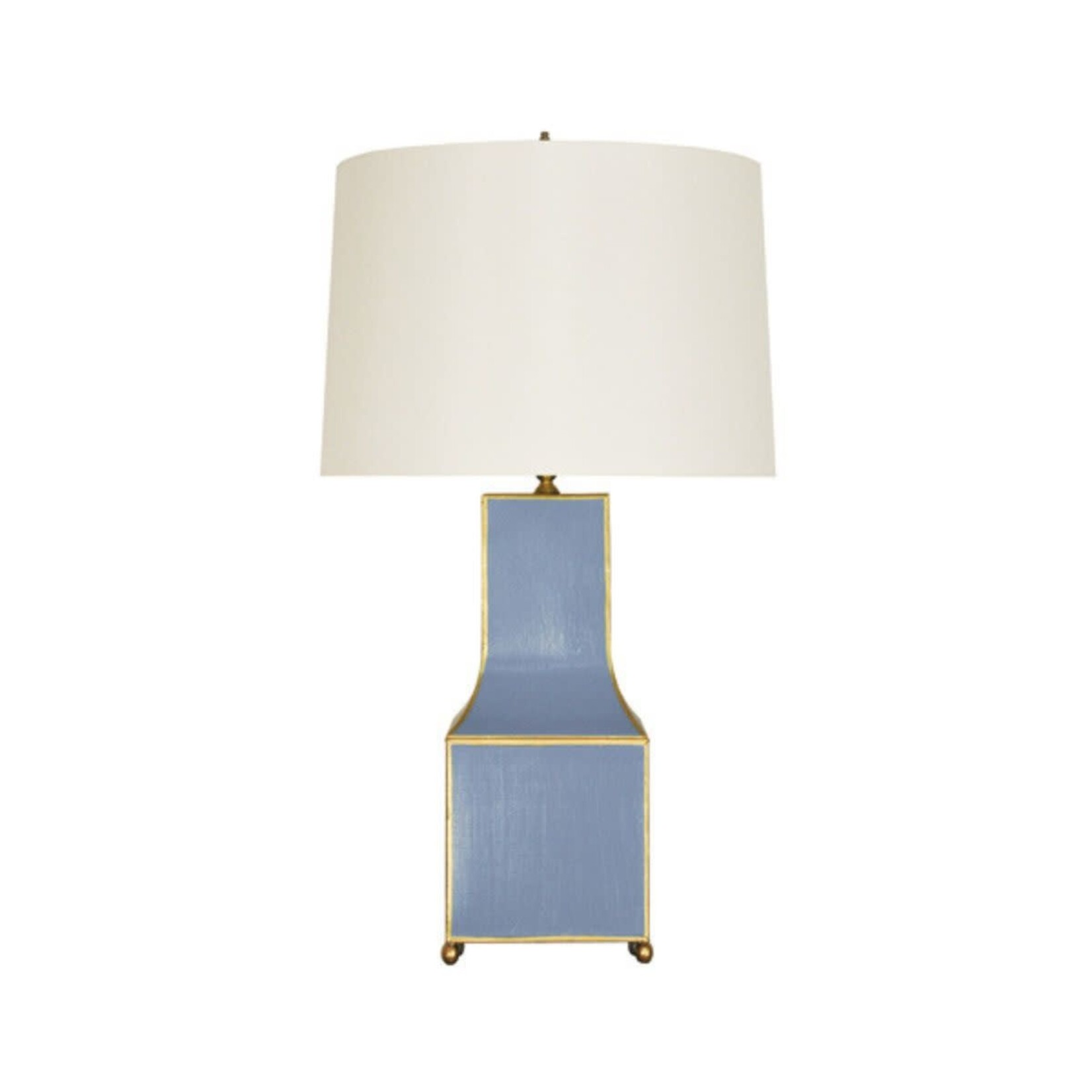Worlds Away Hand Painted Tole Table Lamp
