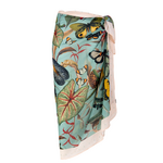 Muzaluci Sarong Butterfly Aqua