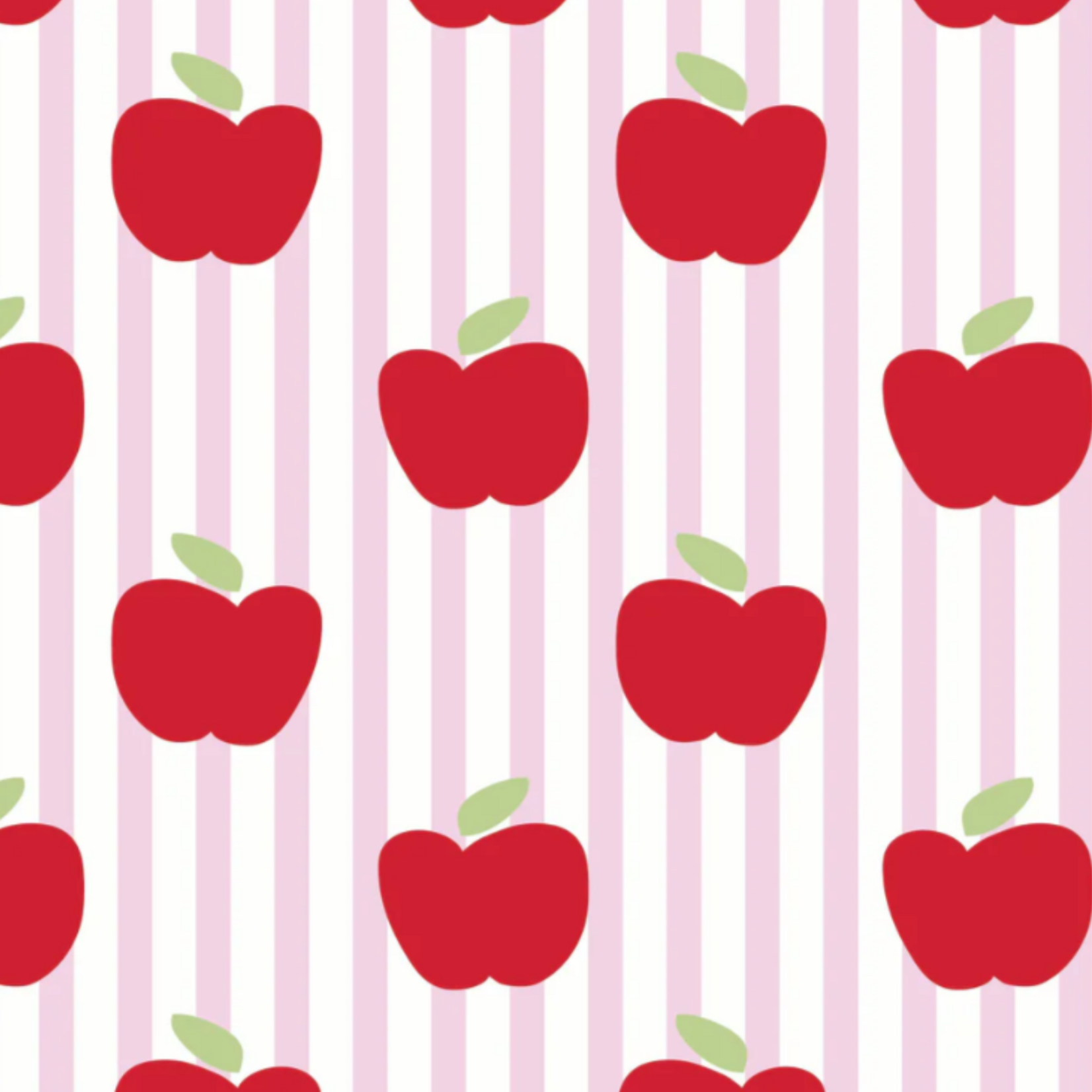 Council Girls Bubble Schoolhouse Apples Pink