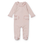 Lucy Pima Cotton Romper Light Pink