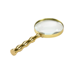 Bamboo Magnifier Brass