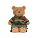 JellyCat Jellycat Bartholomew Bear Hiking Outfit
