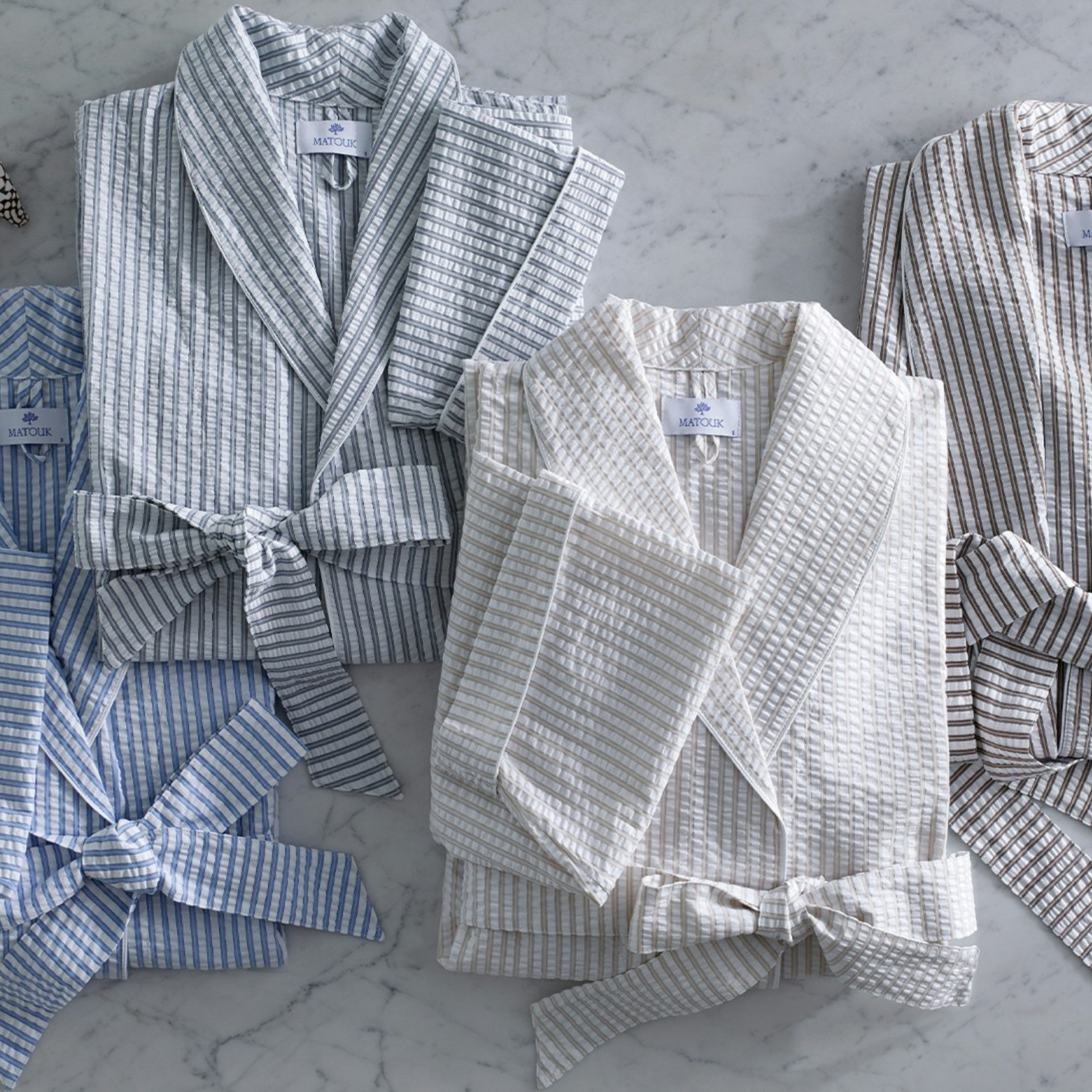 Matouk Matteo Robe White