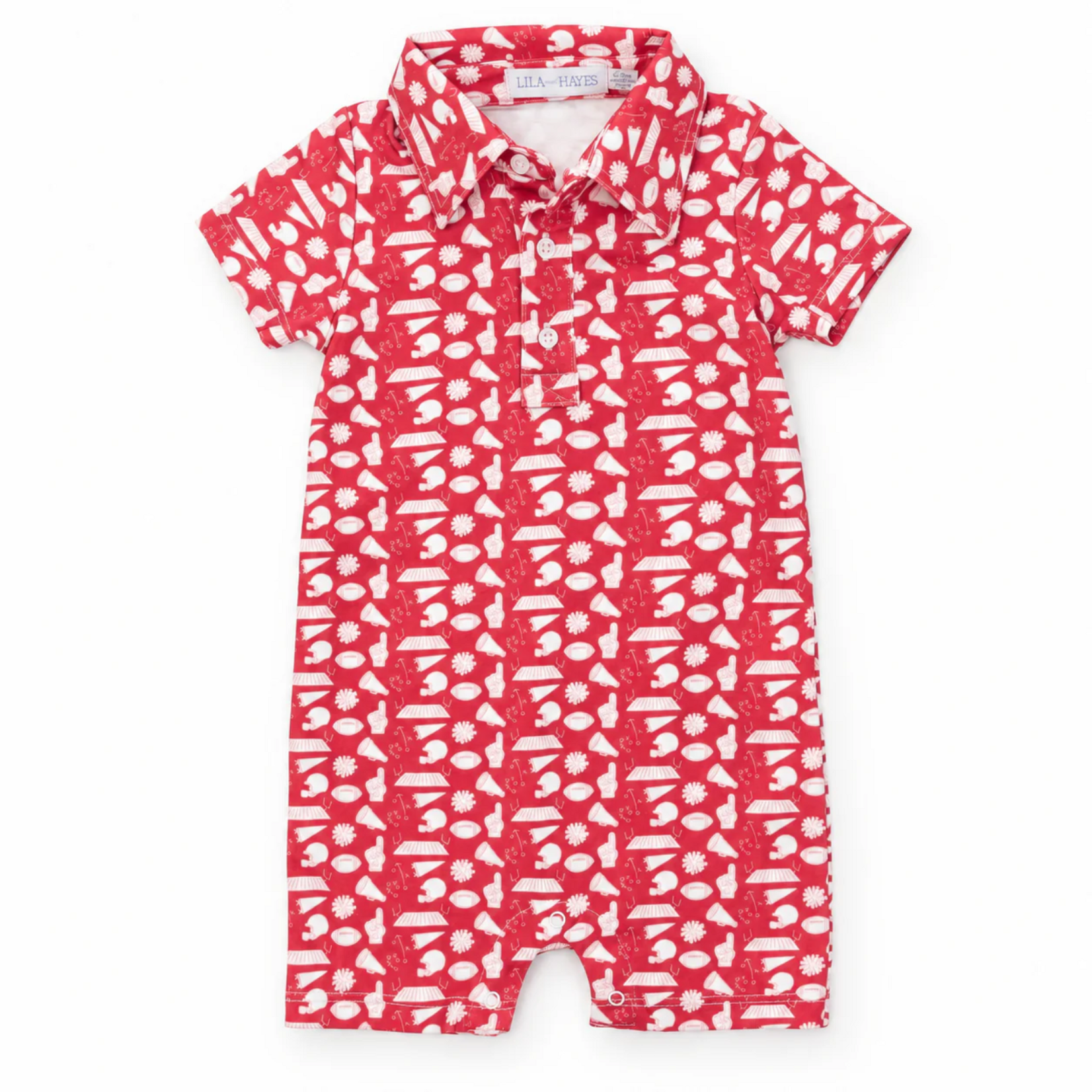 Tripp Boys Polo Shortall Pep Rally Red