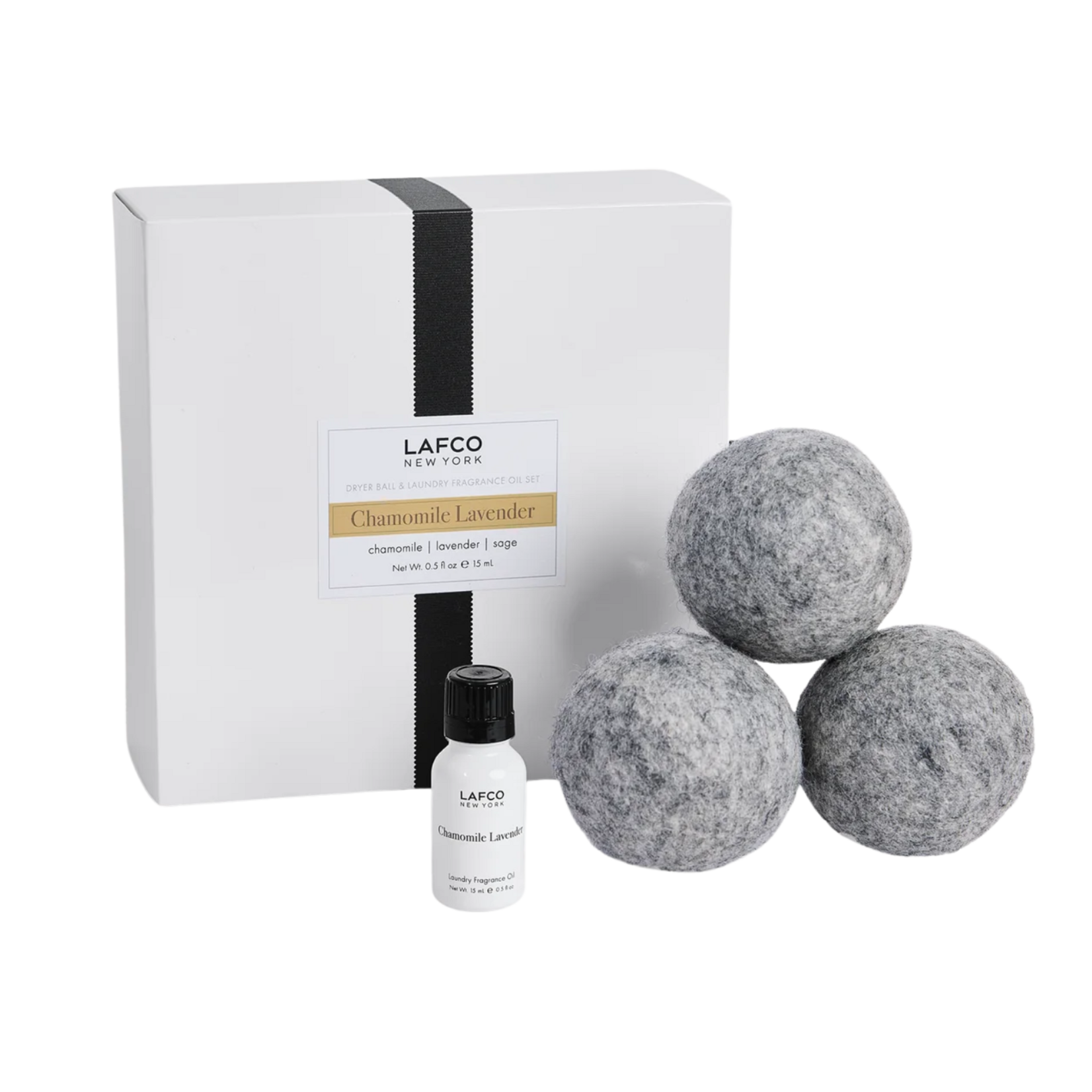 Lafco Dryer Ball Laundry Oil Set Chamomile Lavender