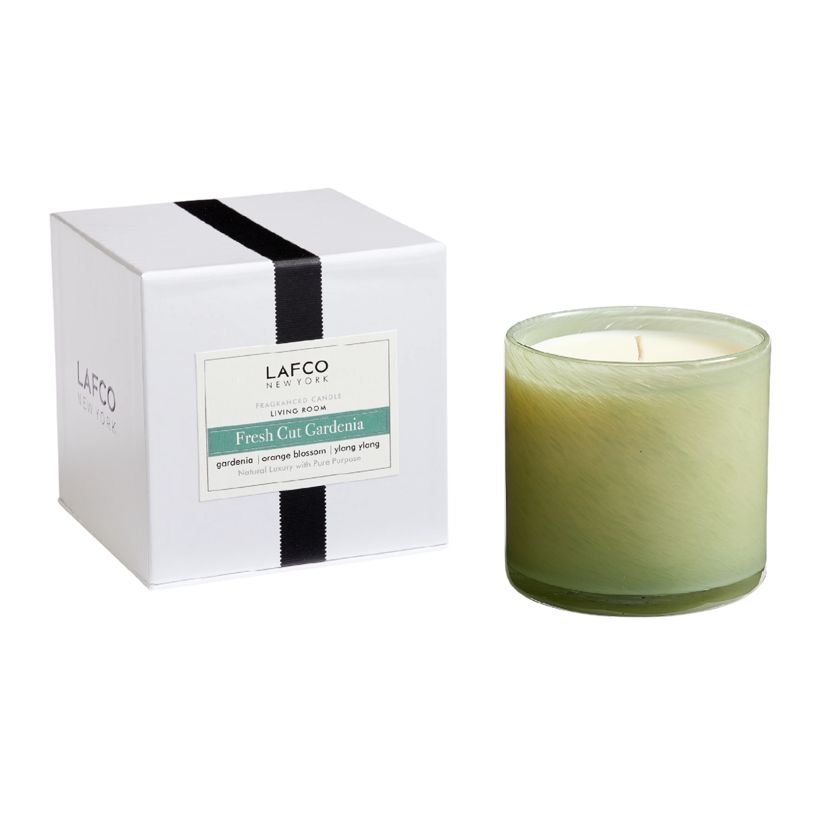 Lafco Fresh Cut Gardenia Candle - Living Room