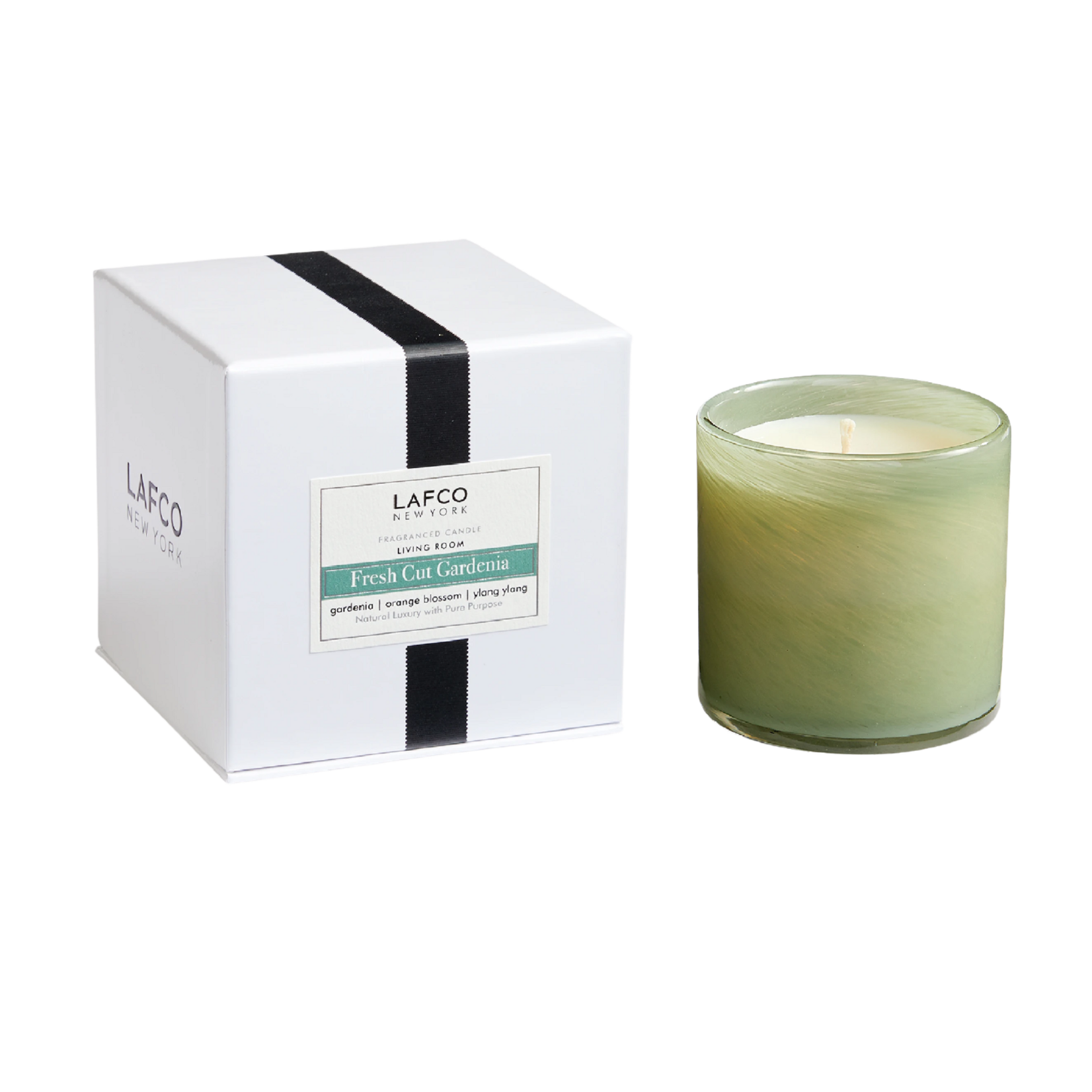 Lafco Fresh Cut Gardenia Candle - Living Room