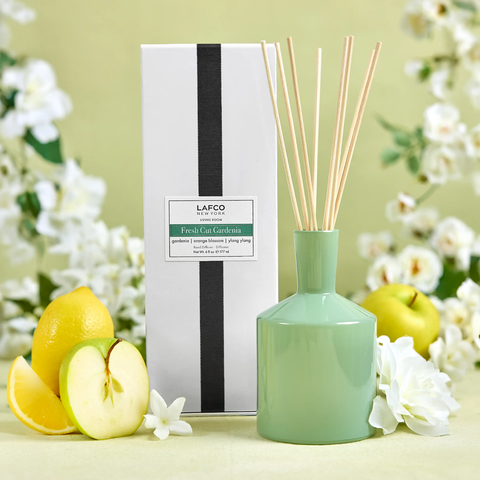 Lafco Lafco Fresh Cut Gardenia Classic Reed Diffuser