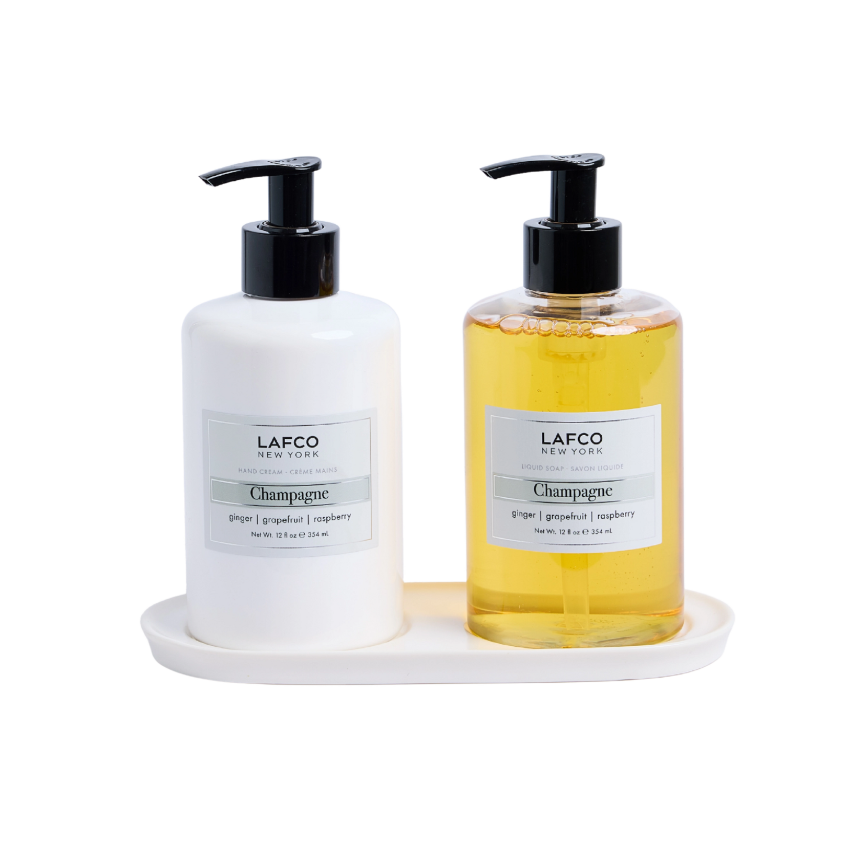 Lafco Lafco Champagne Hand Care Set with Tray