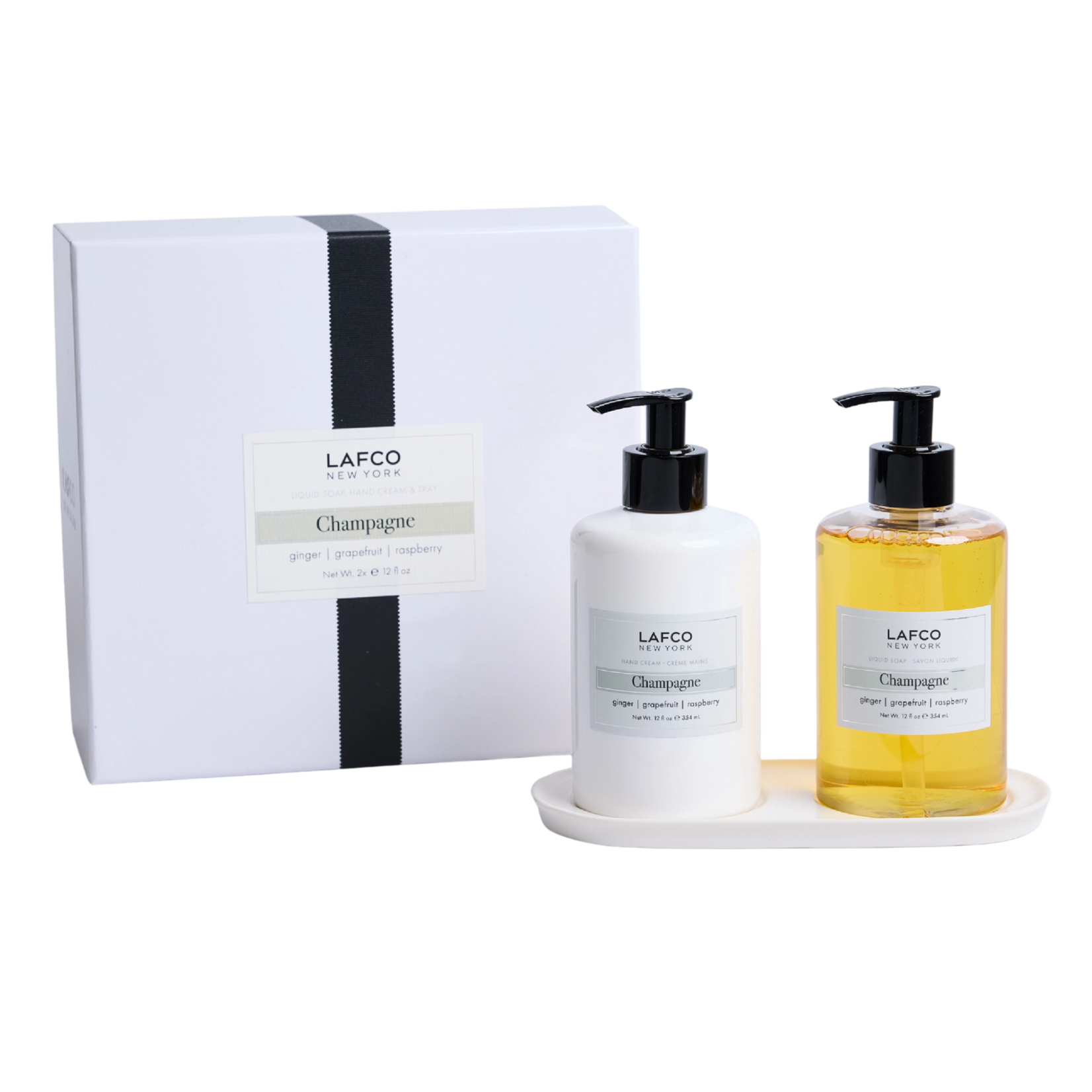 Lafco Lafco Champagne Hand Care Set with Tray