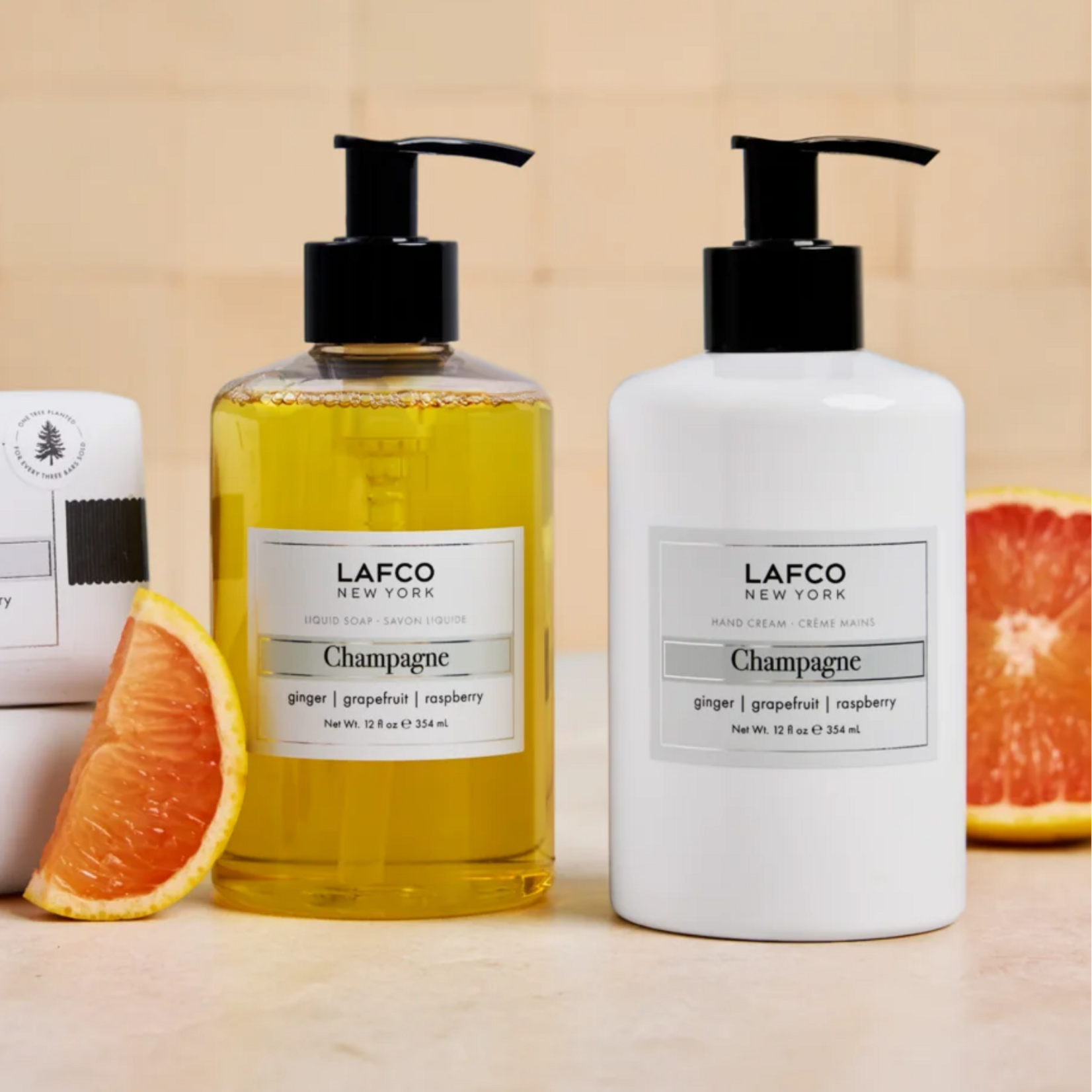 Lafco Lafco Champagne Hand Care Set with Tray
