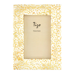 Photo Frame Resin/Brass Dots 5x7