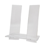 Lucite Clear Vertical Book Stand