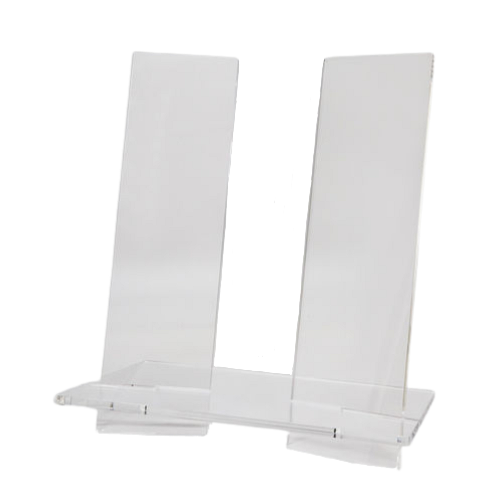 Lucite Clear Vertical Book Stand