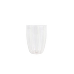 Vietri Vietri Nuovo Strip White Tall Tumbler