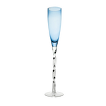 Abigails Adriana Champagne Glass Cobalt