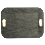 Large Serving Tray with Metal Handles