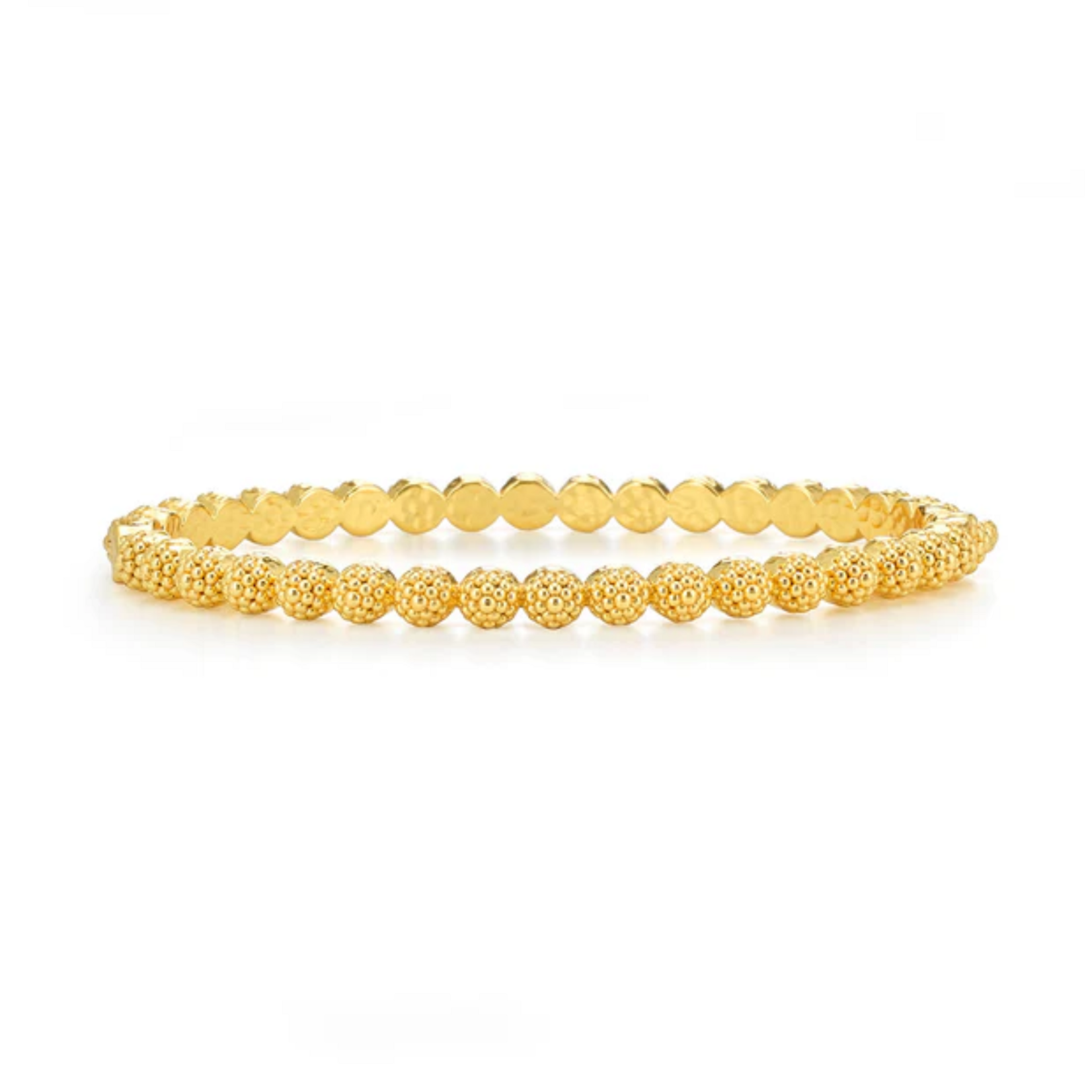 Juliska Berry Eternity Petite Hinged Bangle Gold