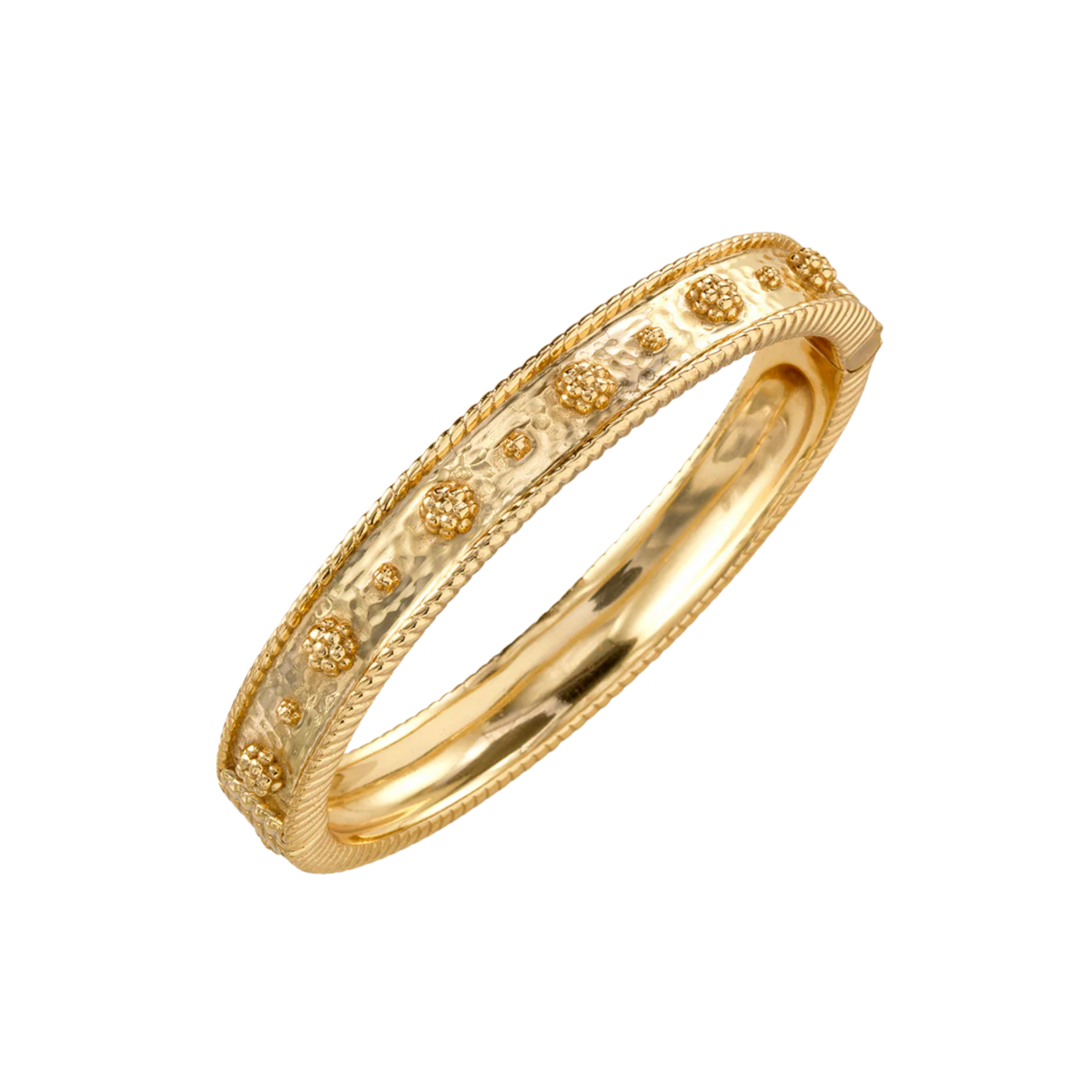 Juliska Berry Classic Hinged Bangle - Gold