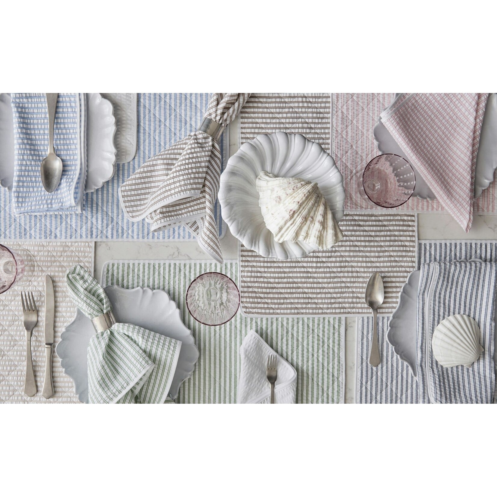 Matouk Matteo Napkins s/4 Natural