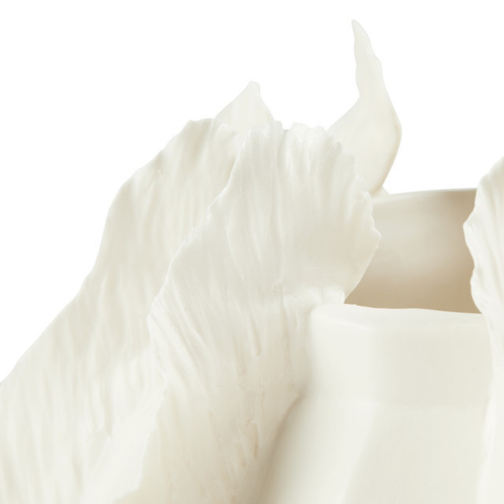 Villa & House Bungalow 5 Spring Flower Low Vase - Blanc de Chine