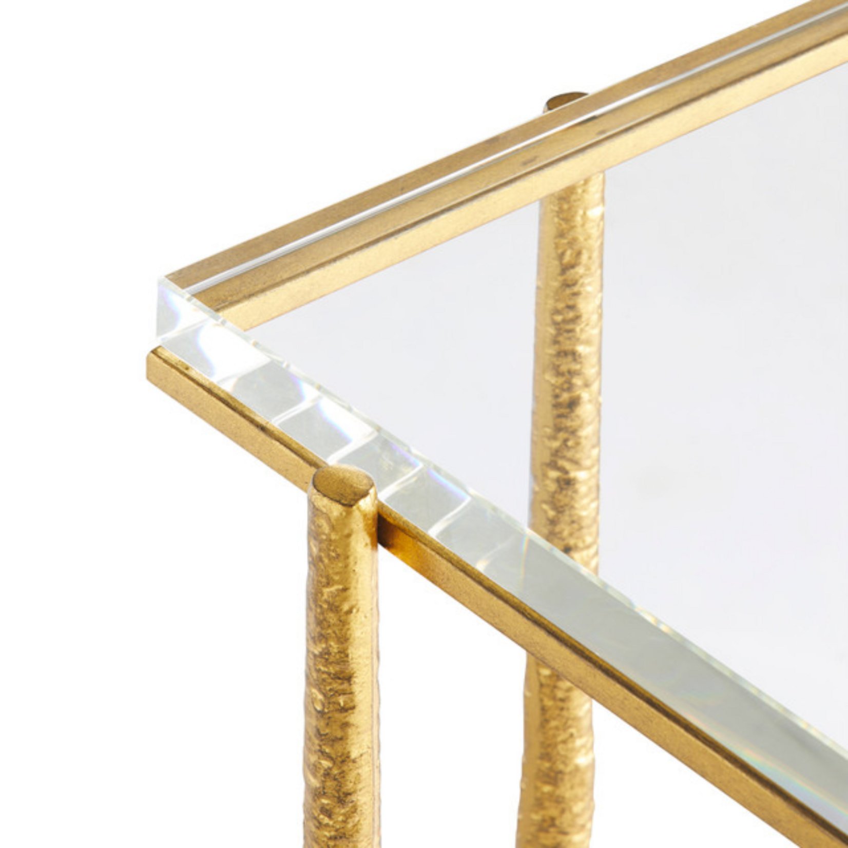 Villa & House Bungalow 5 Genesis Accent Table - Gold Leaf