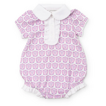 Lila + hayes Gabby Girls Bubble Golf Crest - Pink