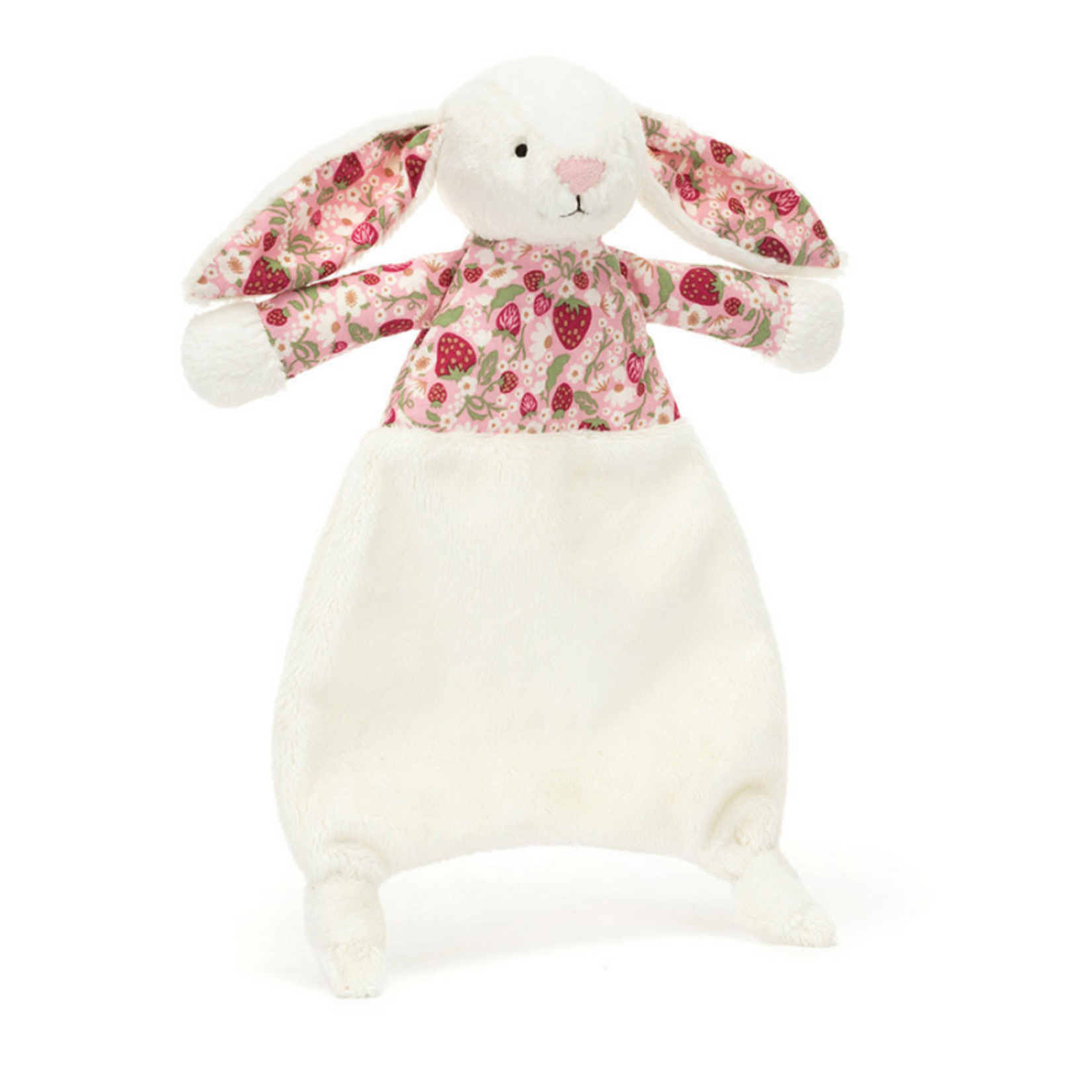 JellyCat Jellycat Blossom Cream Bunny  Berry Comforter