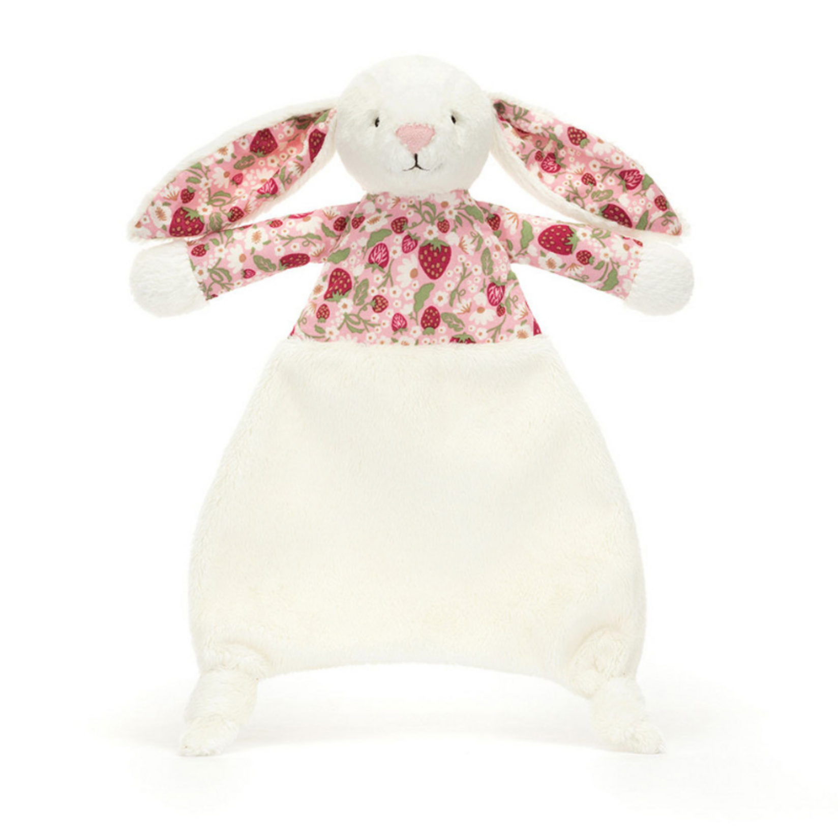 JellyCat Jellycat Blossom Cream Bunny  Berry Comforter