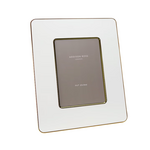 Addison Ross White & Gold Enamel Studio Photo Frame 5x7