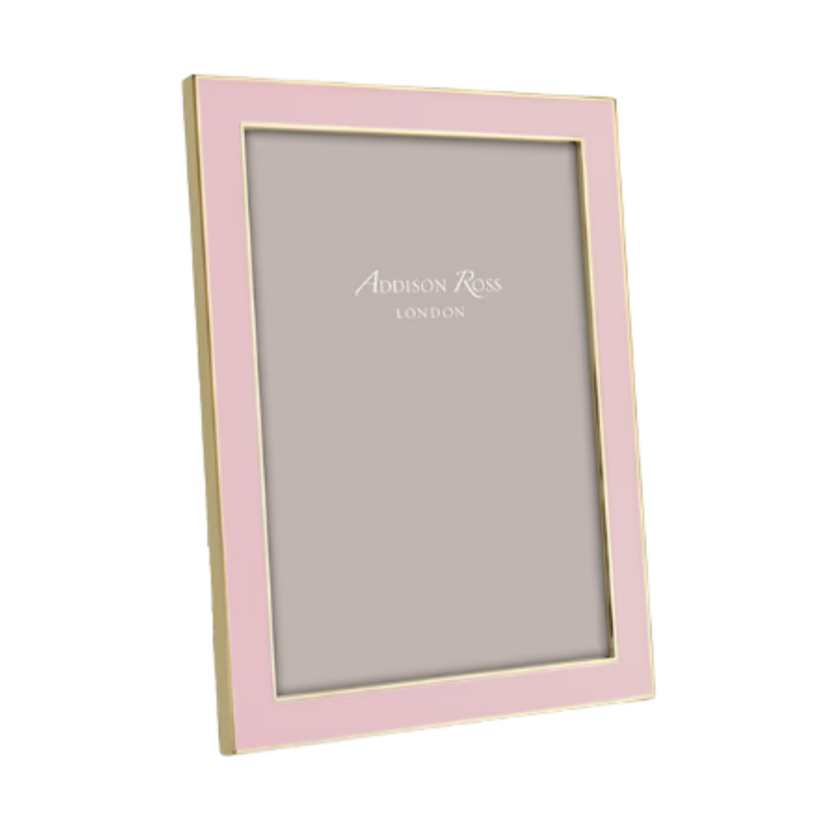Addison Ross Addison Ross Pastel Pink Enamel & Gold Frame