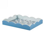Addison Ross Addison Ross Palm Beach Scallop Tray Blue