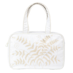 Fern Hanging Cosmetic Bag - Ivory