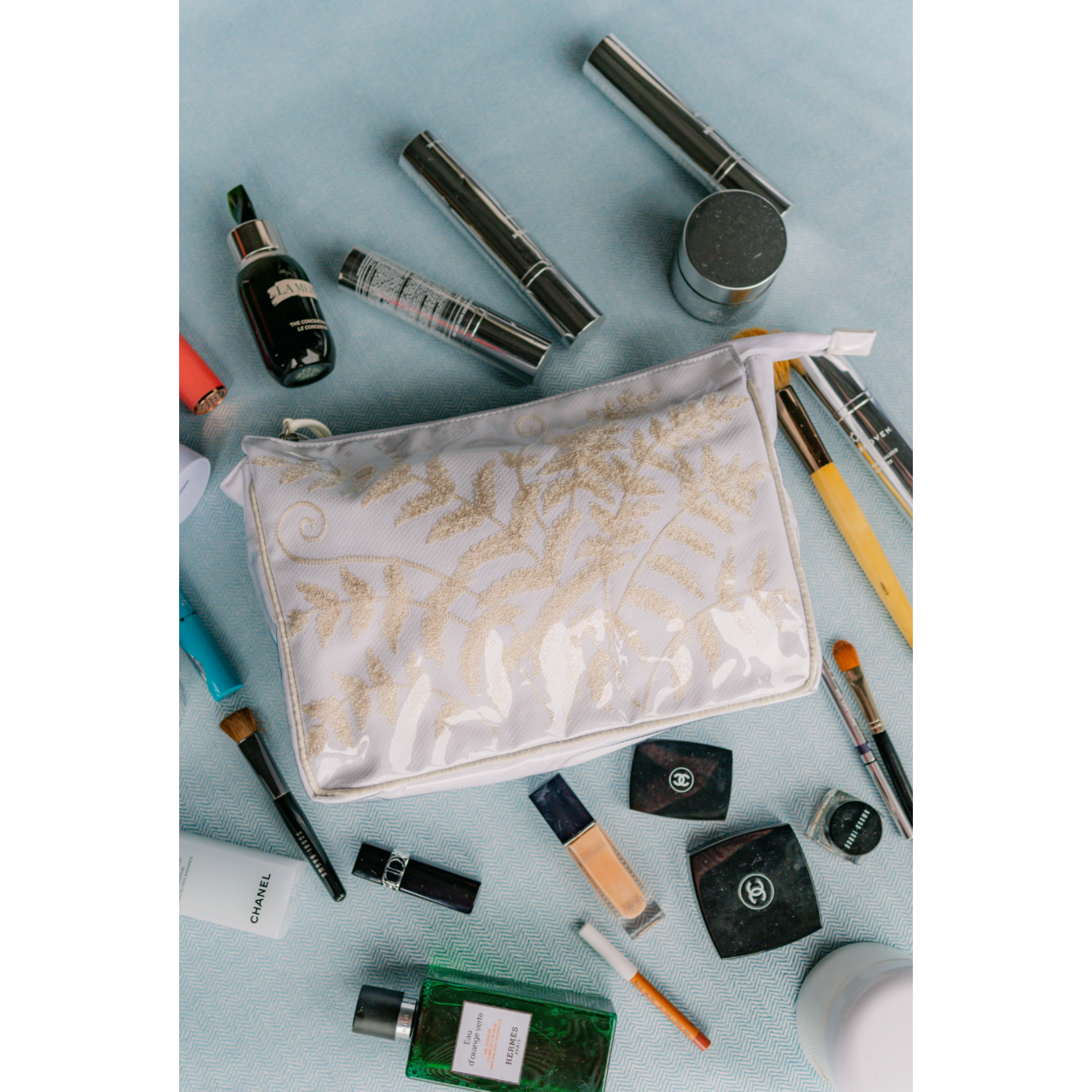 Fern Large Makeup Bag