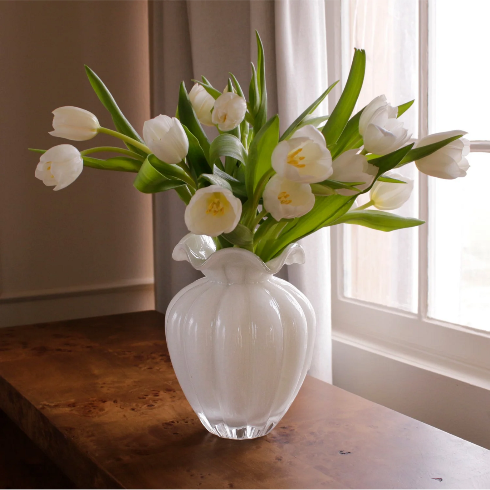 Beatriz Ball Vento Vase - Cream