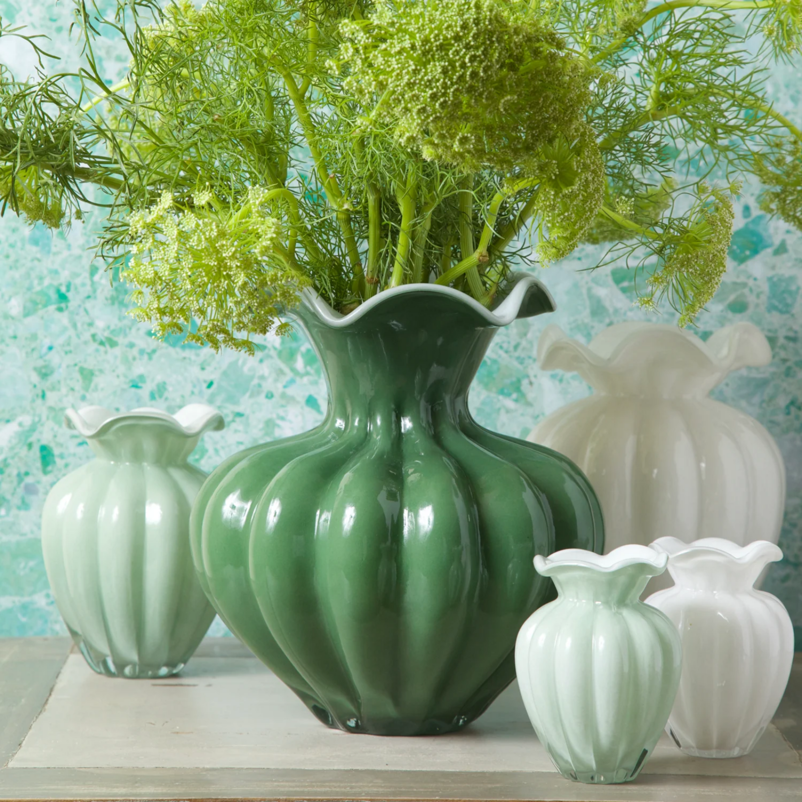 Beatriz Ball Vento Vase - Cream