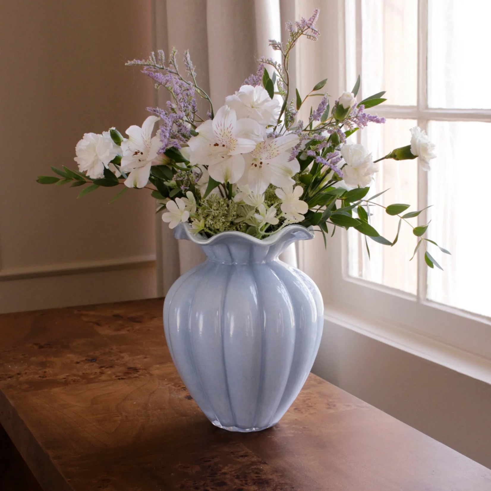 Beatriz Ball Vento Vase - Periwinkle