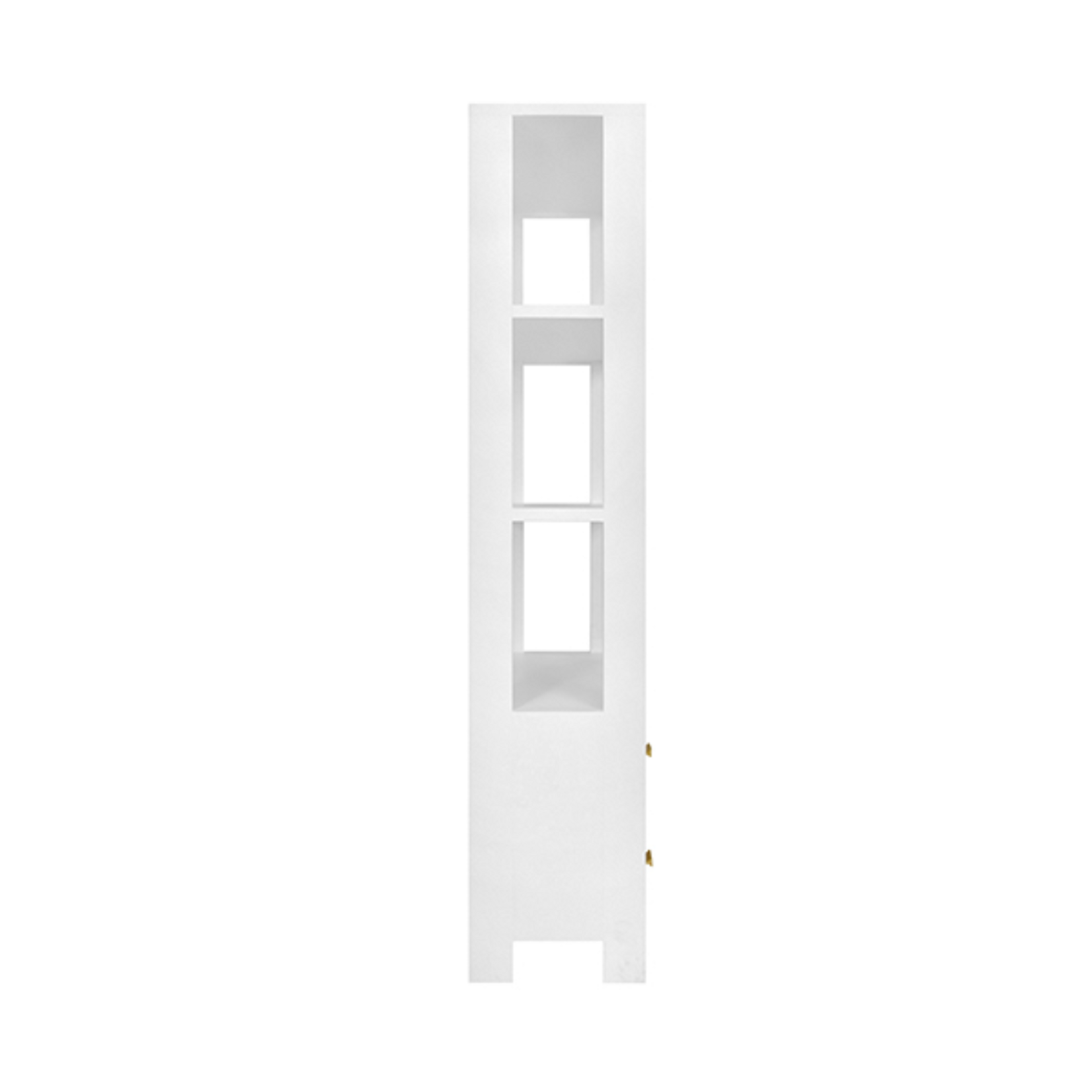 Worlds Away Davie Etagere White