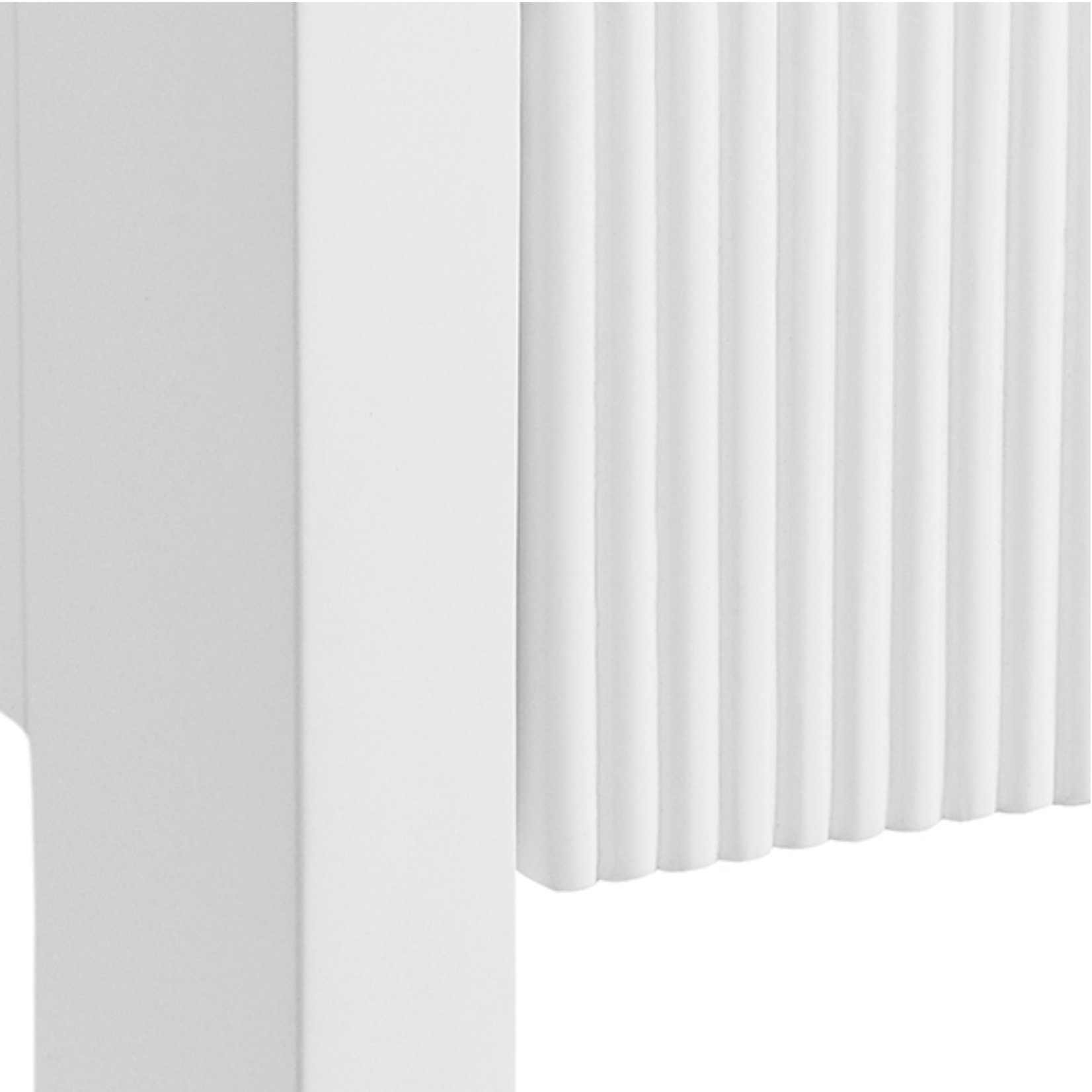 Worlds Away Davie Etagere White