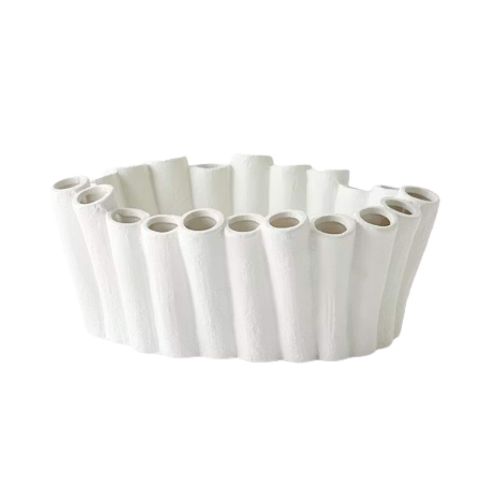 Global Views Stix Bowl Matte White