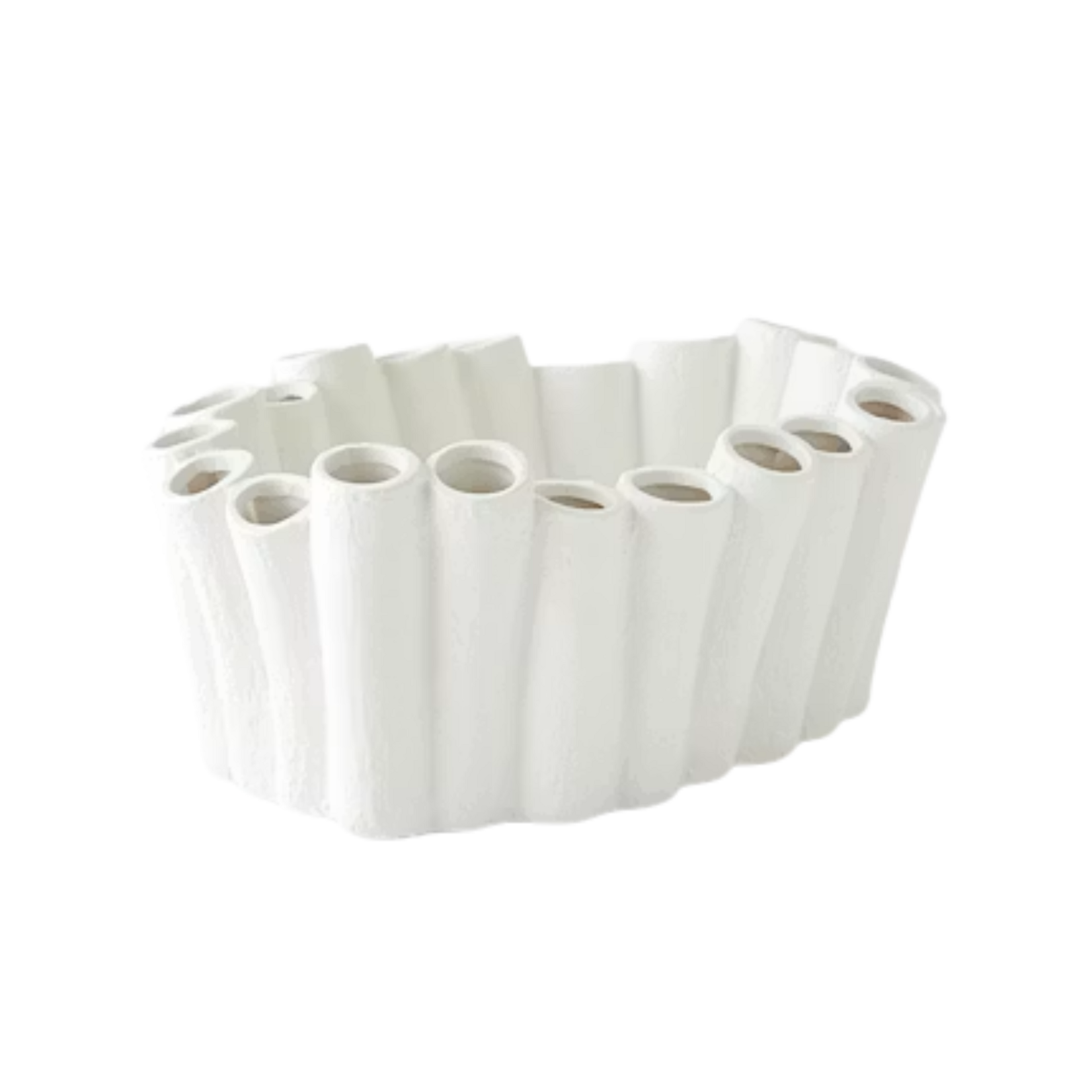 Global Views Stix Bowl Matte White