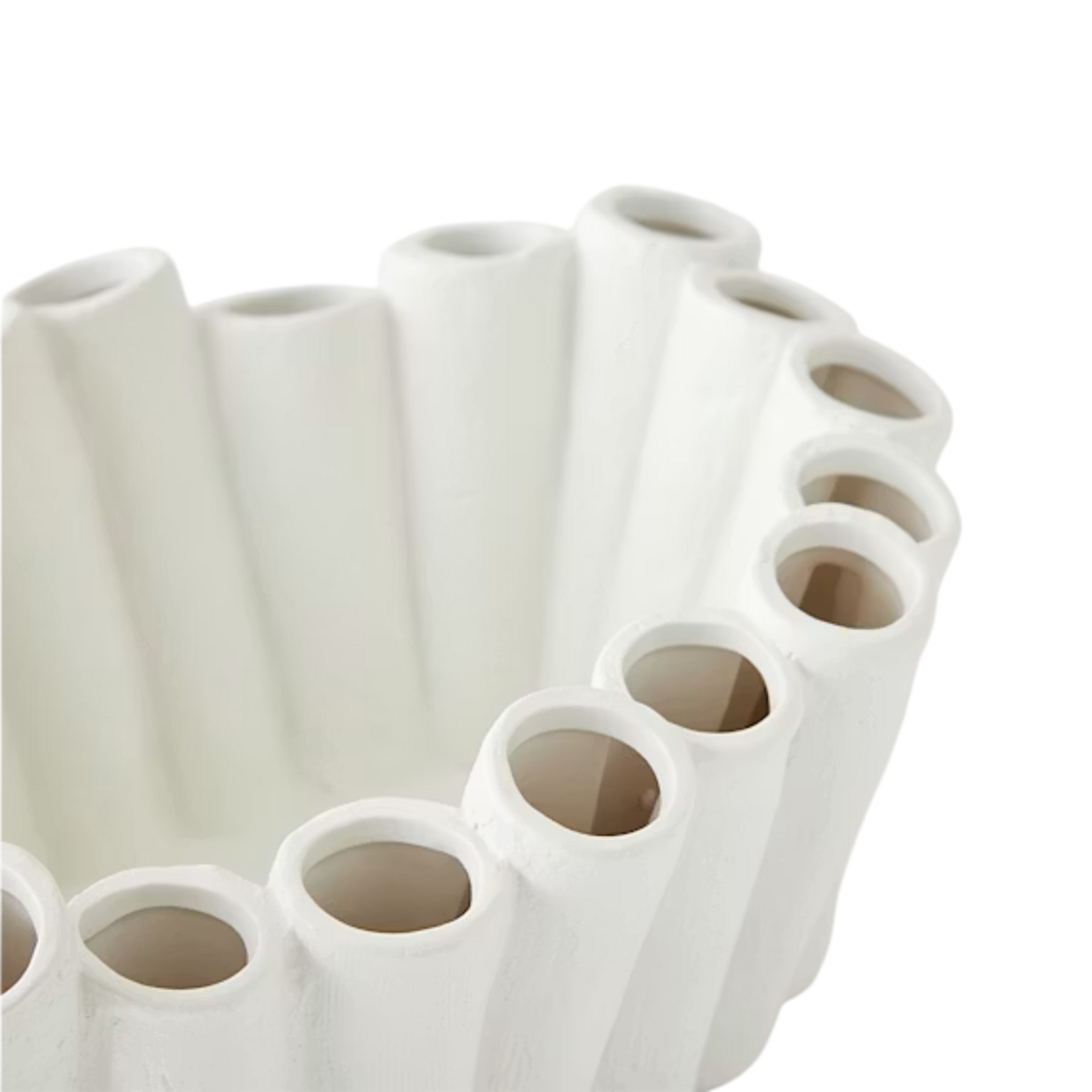 Global Views Stix Bowl Matte White
