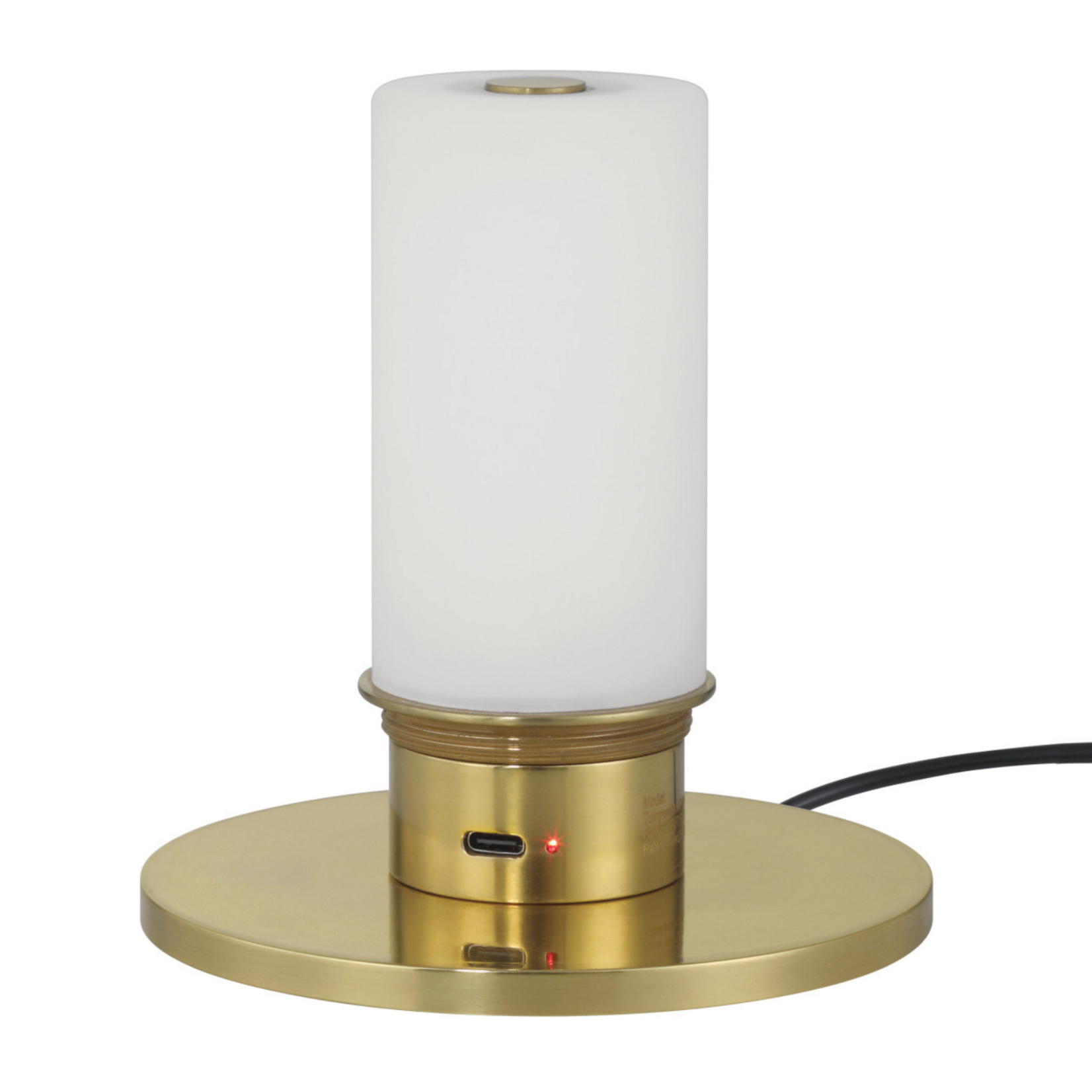 Curry & Co Gadabout Brass Cordless Table Lamp