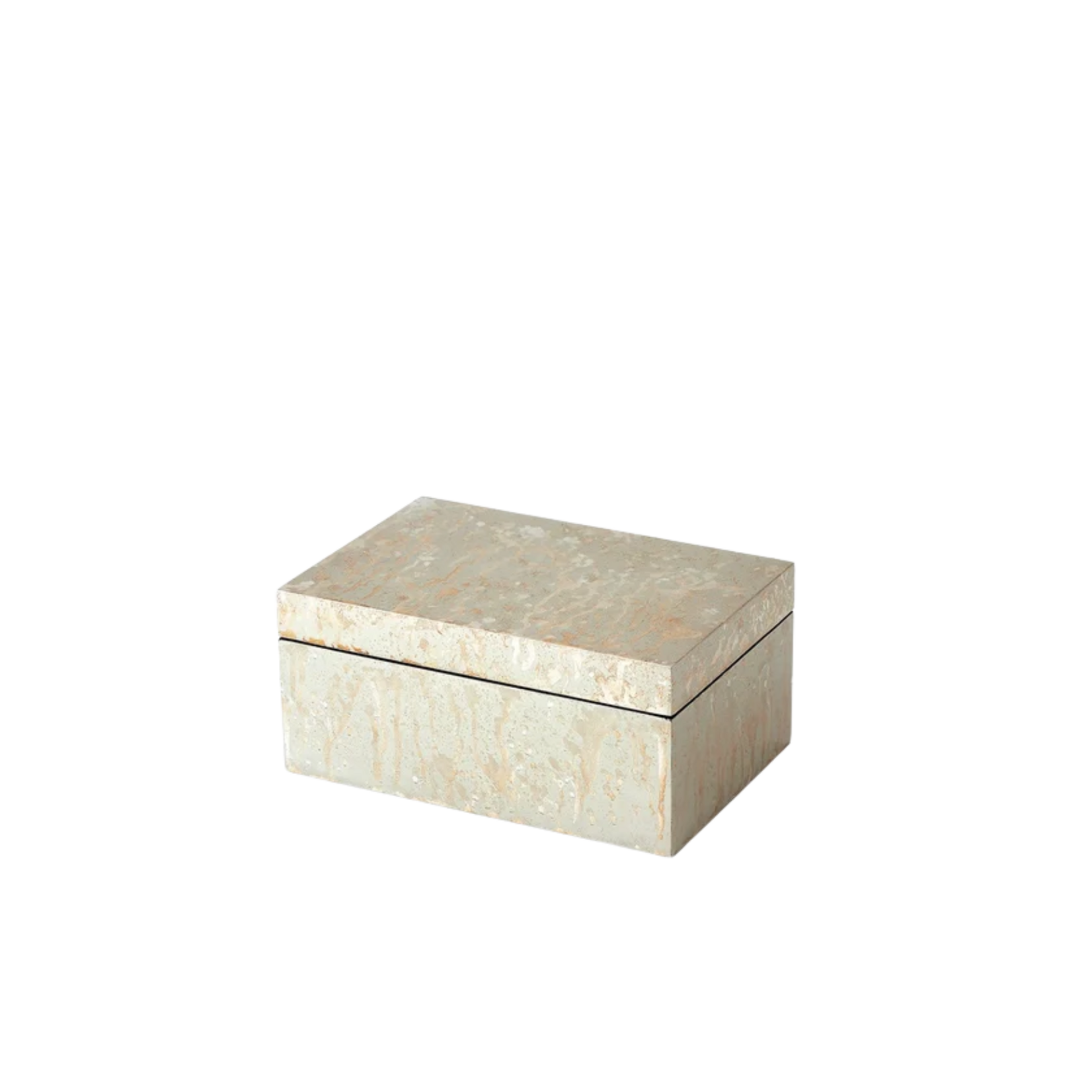 Global Views Silver Leaf Champagne Box