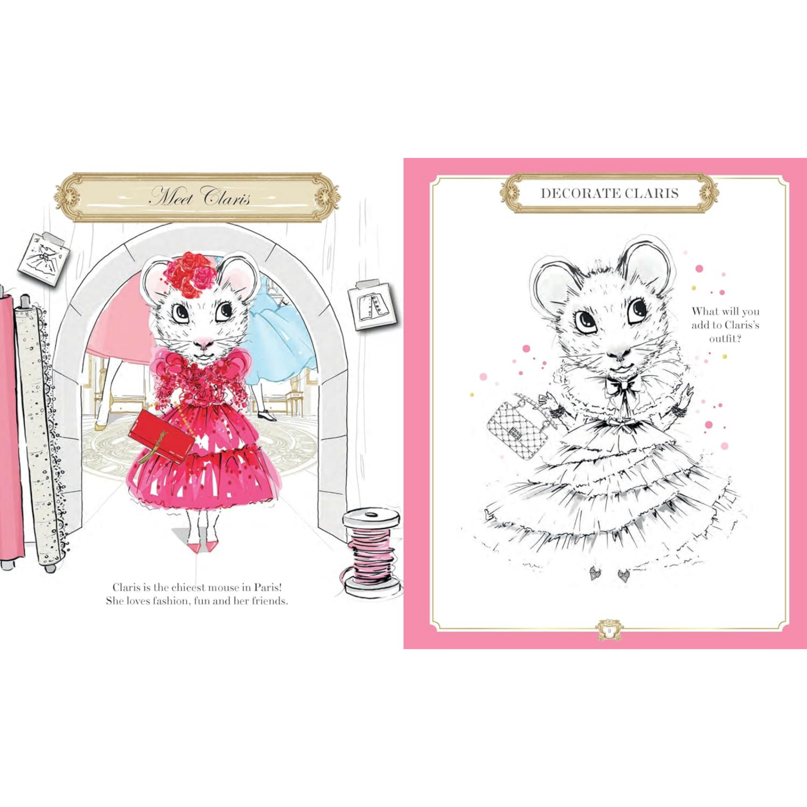 Claris A Tres Chic Activity Book