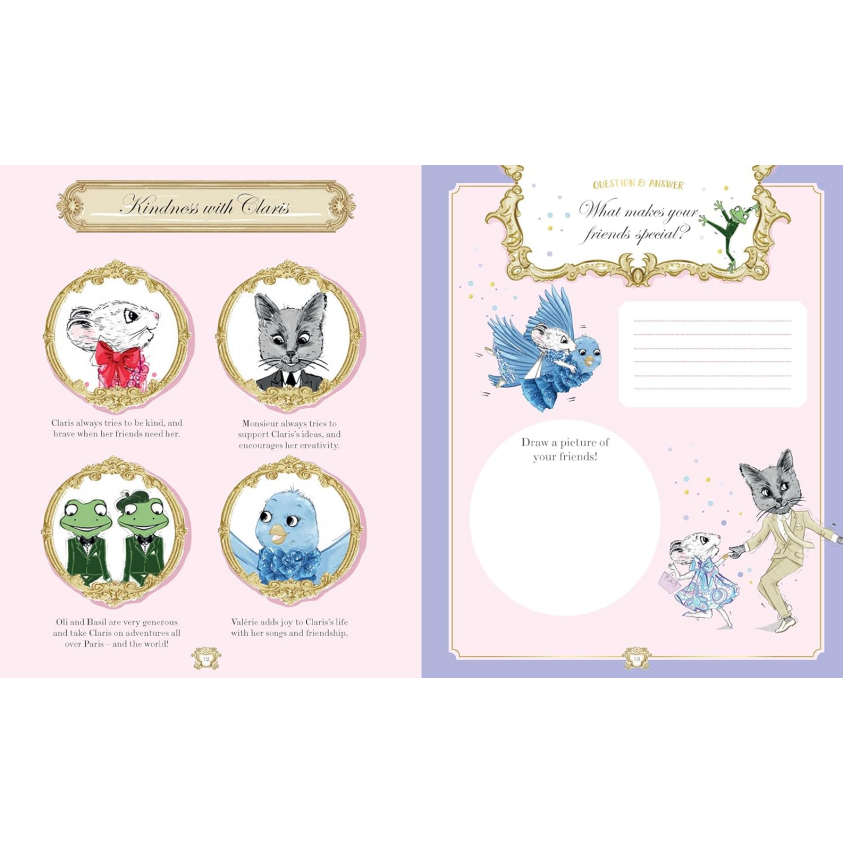 Claris A Tres Chic Activity Book