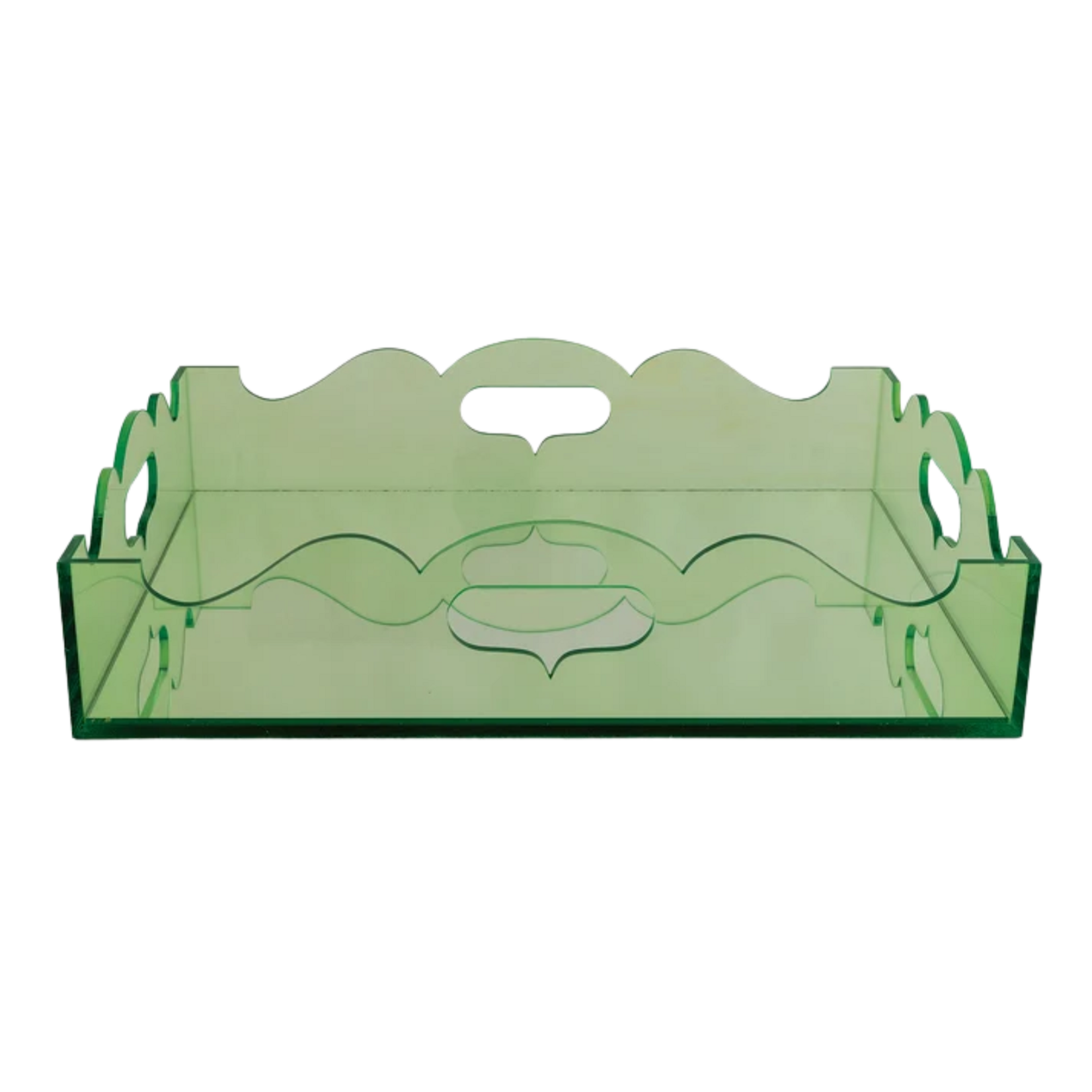 Port 68 Queen Anne Tray Green