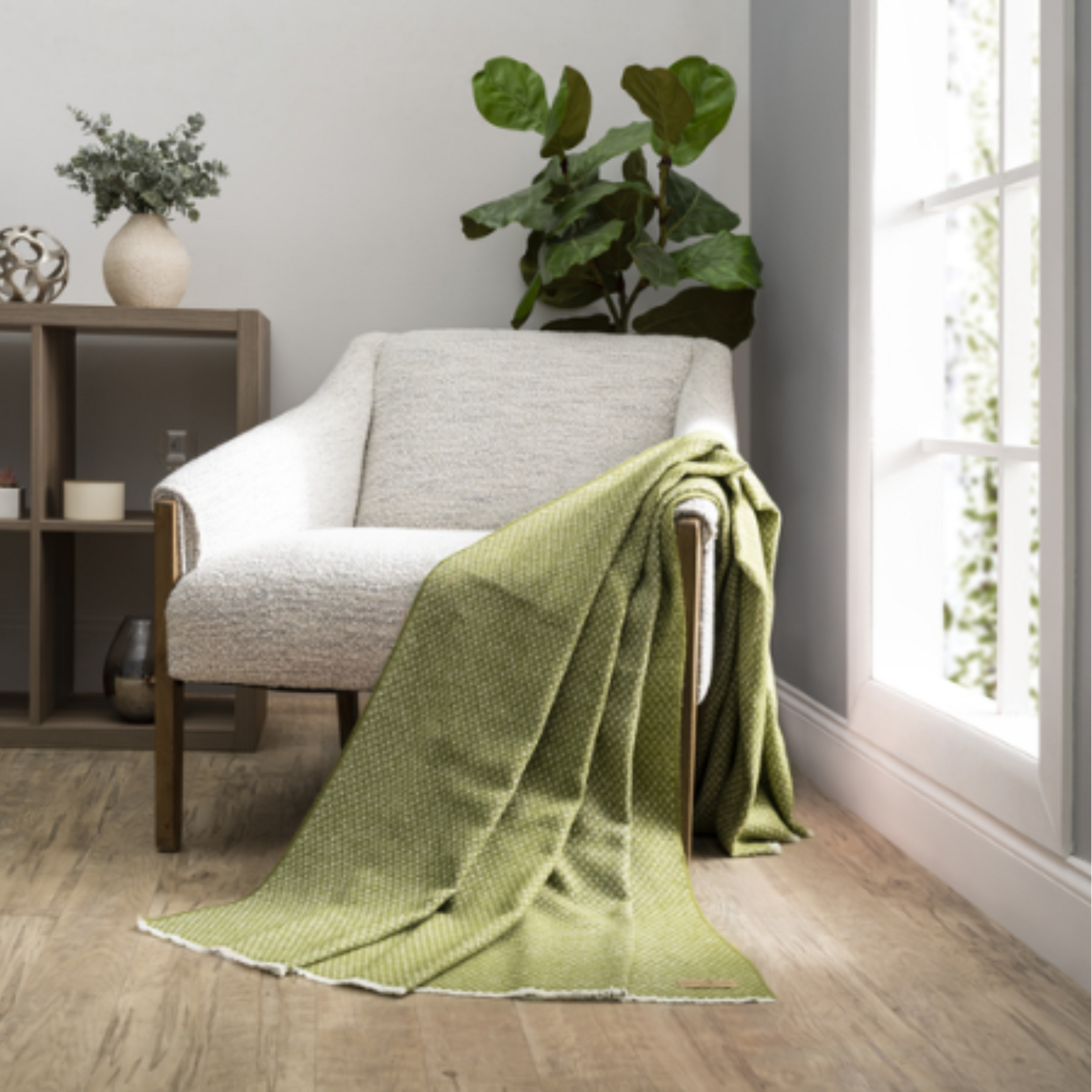 Fern Hudson Valley Throw
