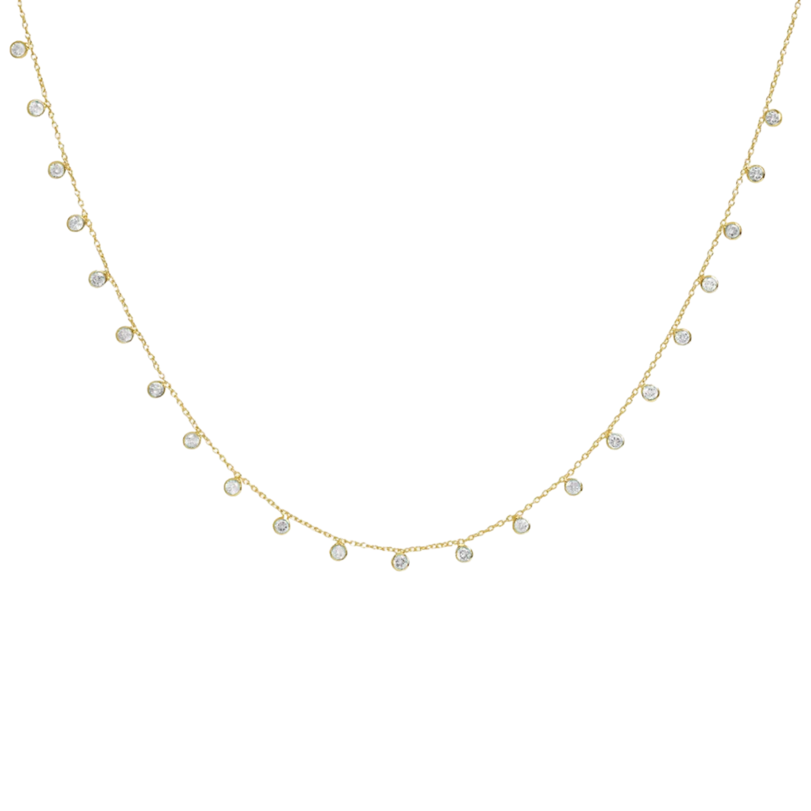 Dean Davidson Dean Davidson Pave Orsay Charm Necklace